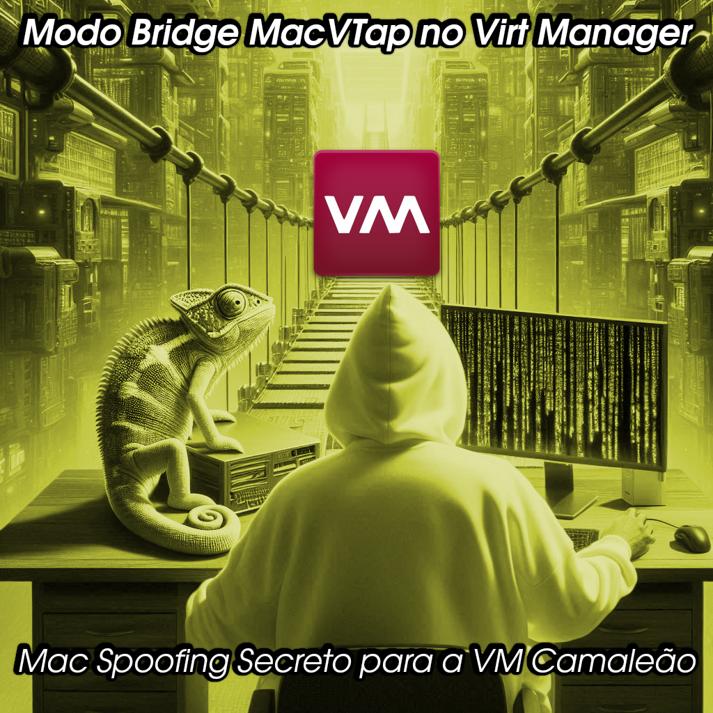 configurar rede bridge macvtap virt manager qemu